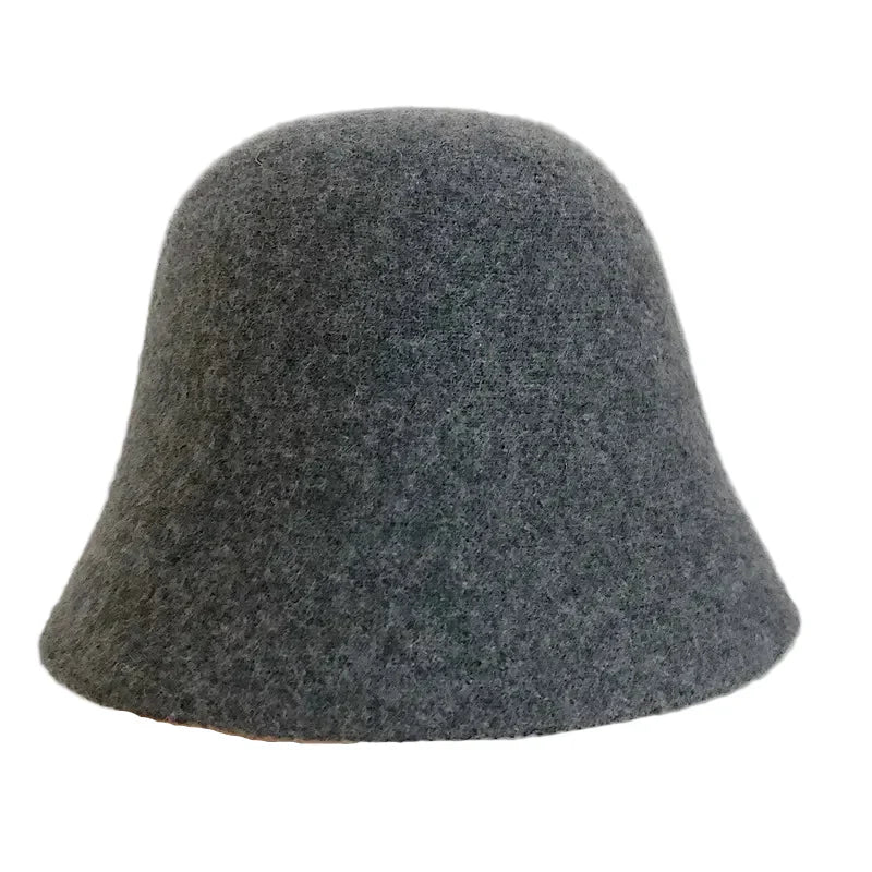 Sterling Reboux Cloche™ Wool Hat With Soft Bell Crown