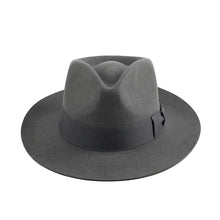 Sterling Richardson Retro™ Wool Fedora Hat Virgin Wool Band Detail