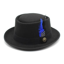 Sterling™ Rimini Feathers Porkpie Hat Cotton Feather Accent