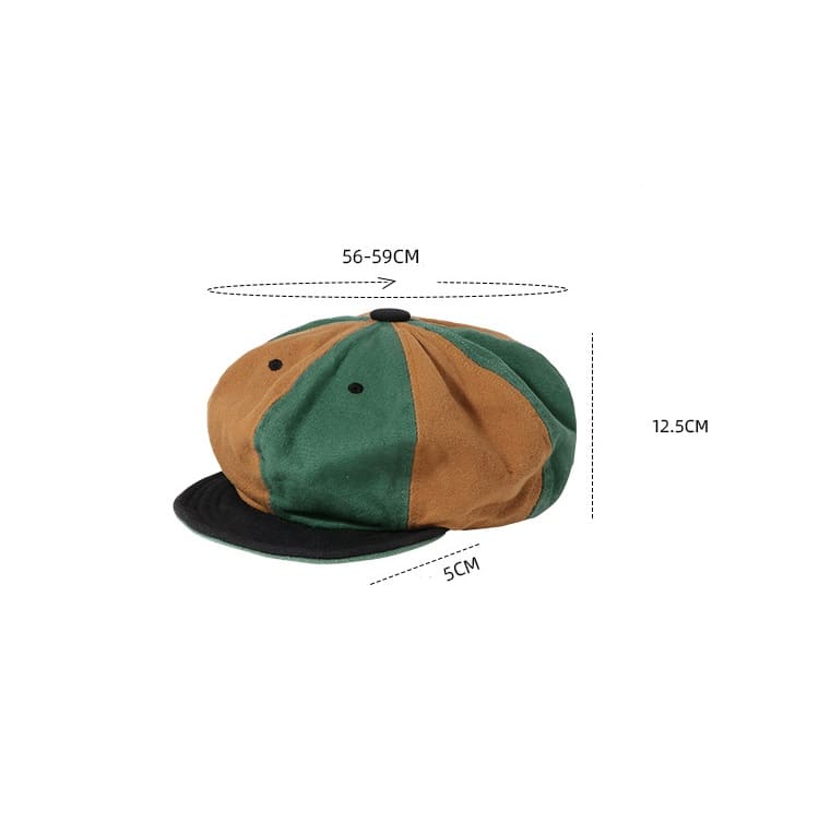 Sterling Rockville Newsboy™ Cotton Cap Paneled Crown