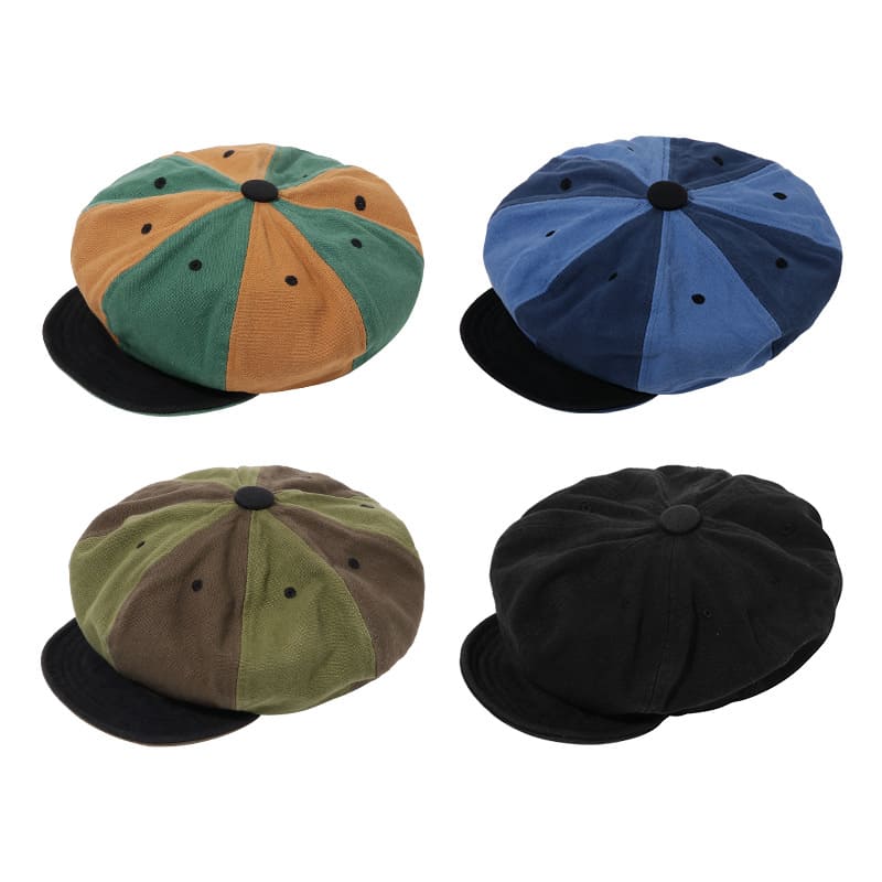 Sterling Rockville Newsboy™ Cotton Cap Paneled Crown