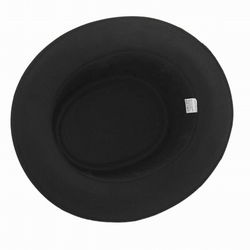 Sterling Rozzi Wool™ Pork Pie Hat Short Brim Feather Trim