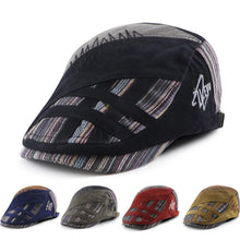 Sterling Striped Duckbill™ Visor Hat Cotton Blend Cap