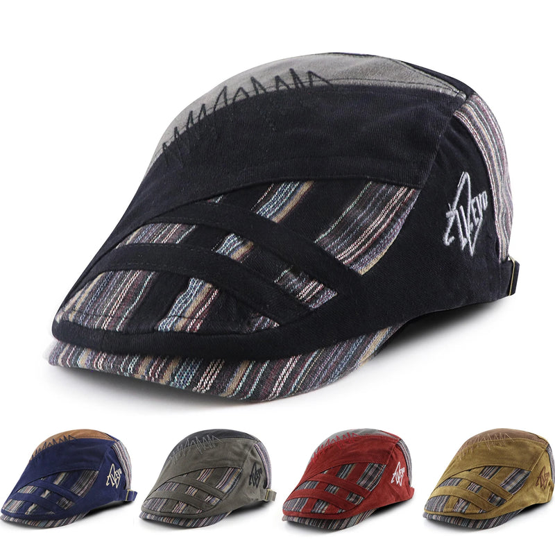 Sterling Striped Duckbill™ Visor Hat Cotton Blend Cap