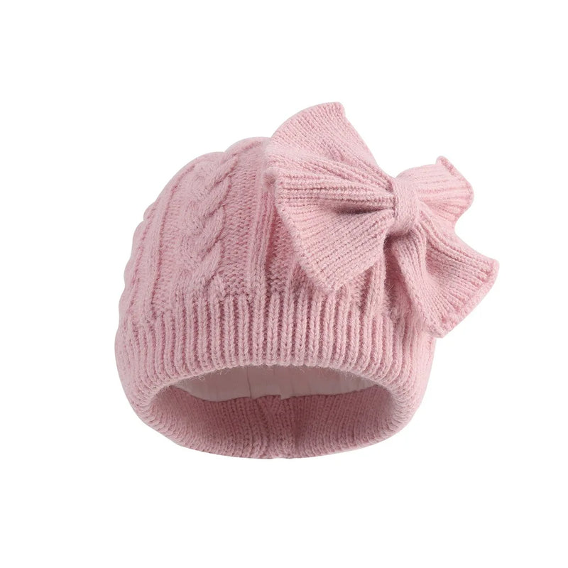 Sterling Lunelle Baby Knit Beanie™ with Bow