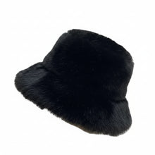 Sterling™ Winter Bucket Hat Faux Fur Leopard Print