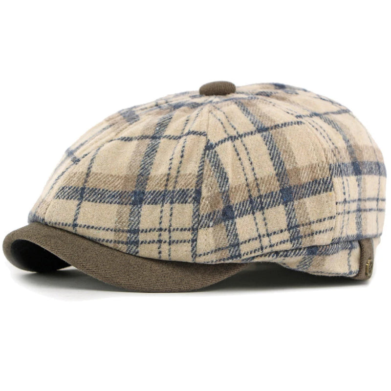 Sterling HT4970 Adjustable Plaid Octagonal Beret™