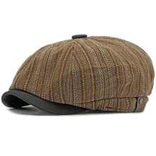 Sterling HT5040 Adjustable Wool Beret™ with Retro Stripes