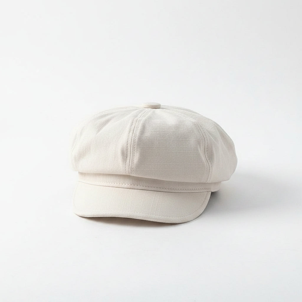 Sterling Aster Cotton Blend Octagonal Beret™