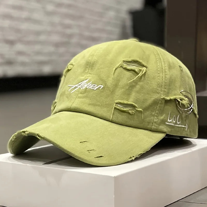 Sterling Retro Perforated Duckbill Cap™ Fabric Vent Detail
