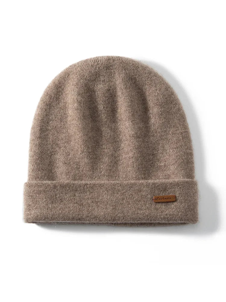 Sterling Warm Beanie™ 100% Cashmere Double Layer Knit
