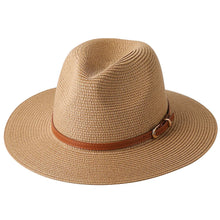 Sterling Ivory Coast™ Straw Fedora Buckle Band