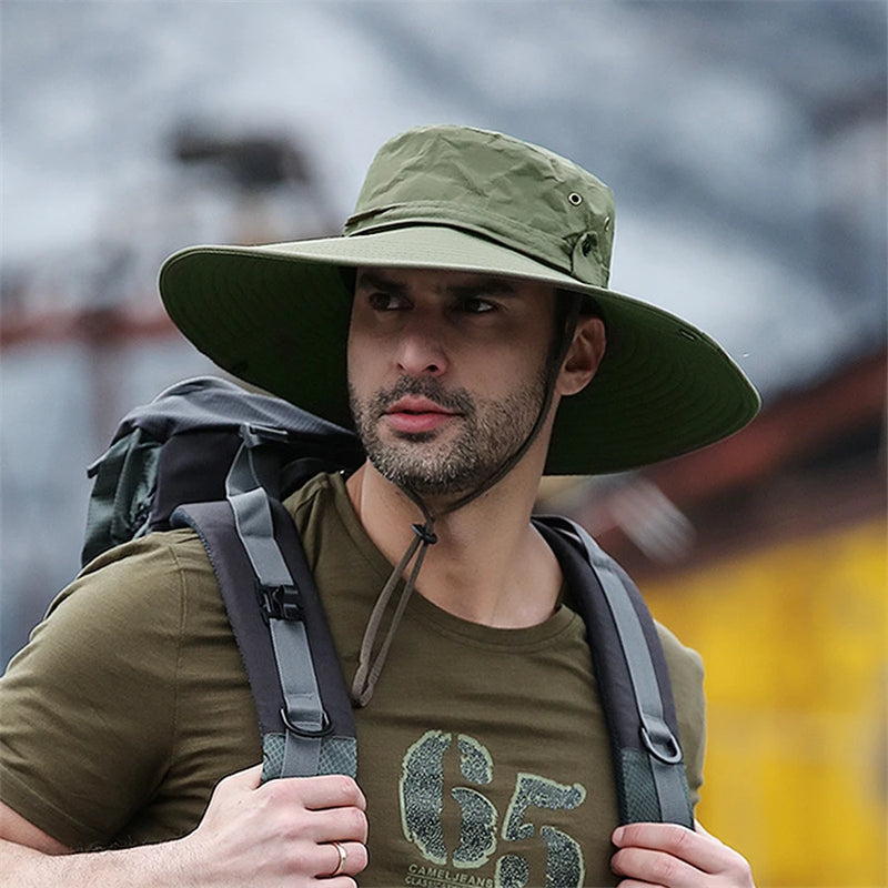 Sterling Trail Guard™ Wide Brim Mesh Sun Hat Air Vents