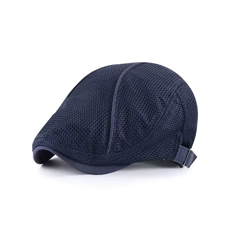 Sterling Elliot Flat Cap™ Textured Mesh Crown