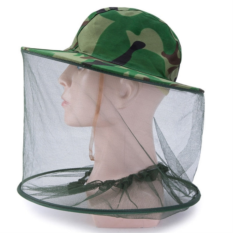 Sterling Bug Shield Sun Cover Camping Hat™ Wide Brim Mesh Guard