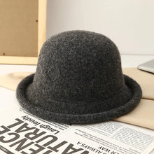 Sterling Elowen Wool Knit Topper Hat™  With Rolled Brim