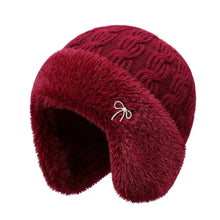 Sterling™ Marlowe Fleece Knit Beret Cap With Plush Ear Flaps