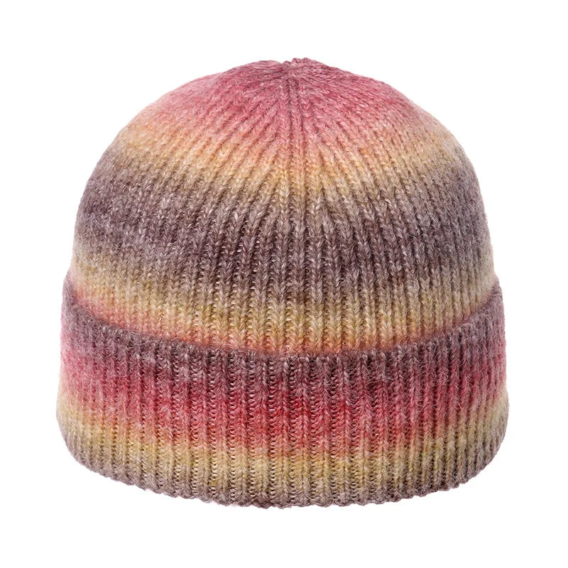 Sterling Gradient Knit Beanie - Lightweight Winter Cap™