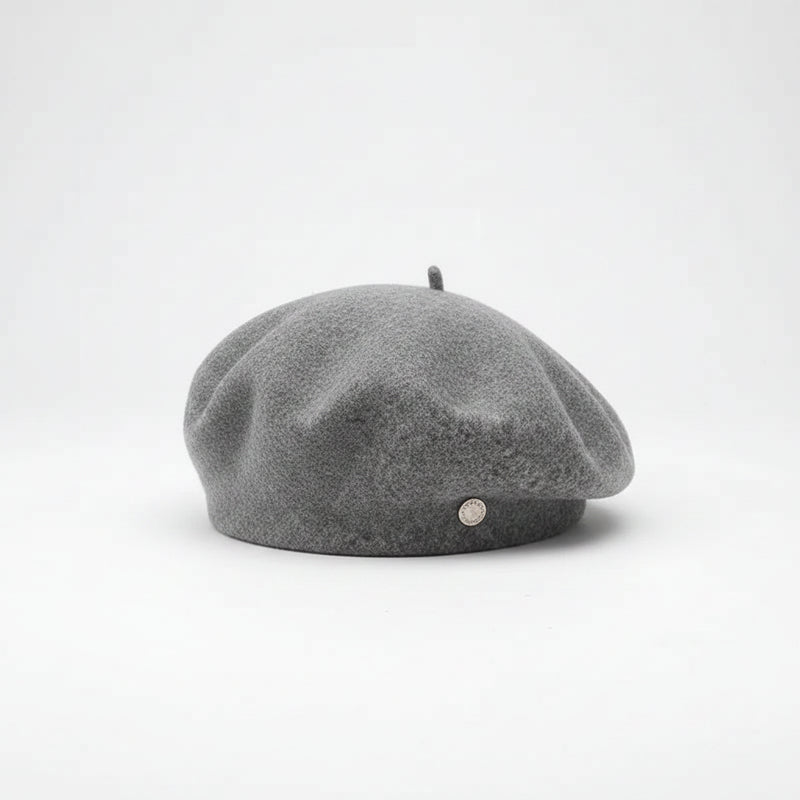 Sterling Aveline Winter Beret Wool Painter Cap™ With Flat Crown
