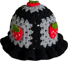 Sterling Strawberry Crochet Bucket Hat™ - Packable Style