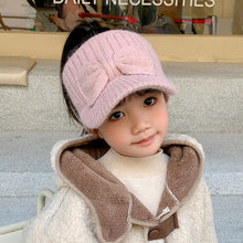 Liora Kids Earflap Cap™ Acrylic Knit Bow Detail