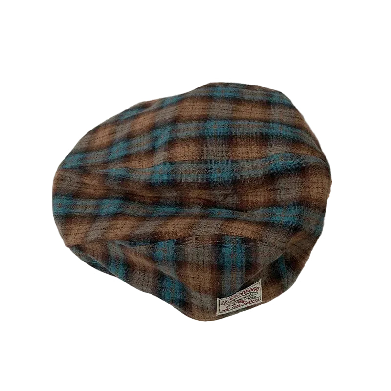 Sterling Adjustable Cotton Denim Newsboy Cap™ Short Brim
