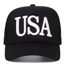 Sterling USA Embroidered Baseball Cap™ Fabric Curved Visor