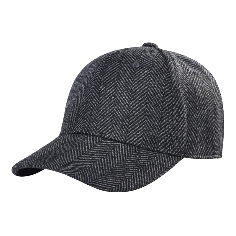 Sterling Hawthorne Wool Tweed Baseball Cap™   With Soft Crown