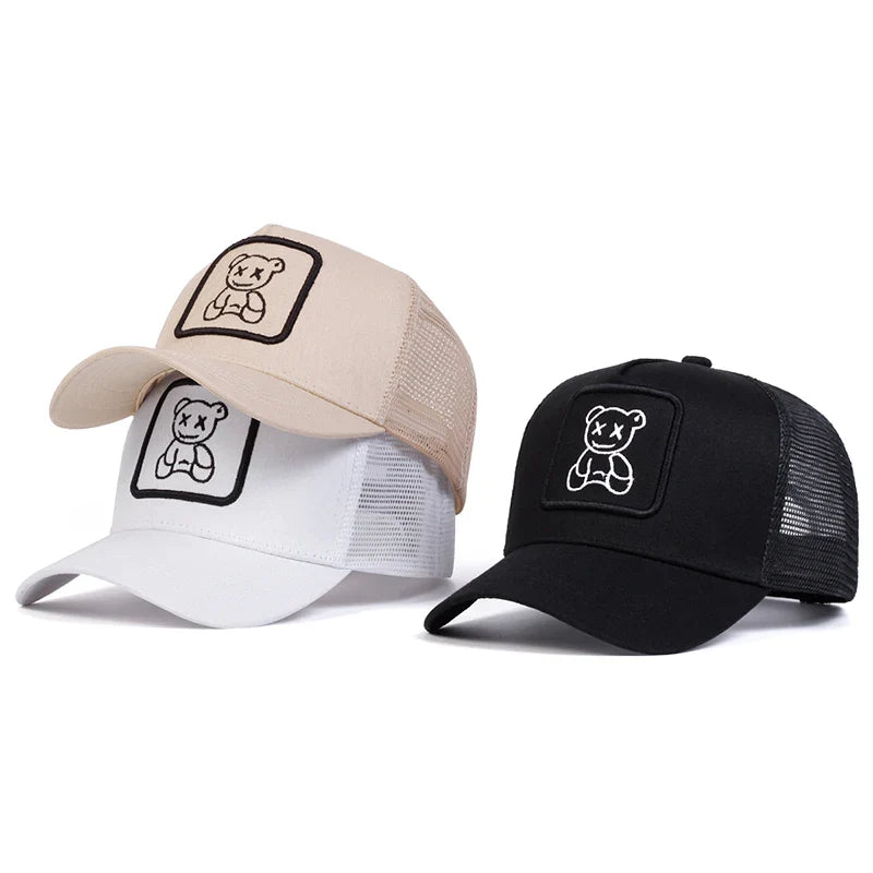 Sterling XX Ghosted Teddy™ Trucker Hat Mesh Snapback Patch