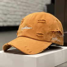 Sterling Retro Perforated Duckbill Cap™ Fabric Vent Detail