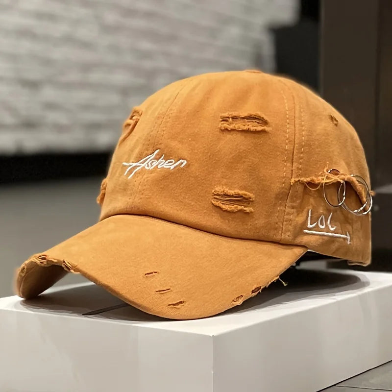 Sterling Retro Perforated Duckbill Cap™ Fabric Vent Detail