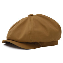 Sterling VL003 Cotton Newsboy Cap™   With Eight Panel Button Crown