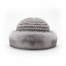 Sterling Norelle Winter Beanie™ - Knitted Mink & Fox Fur