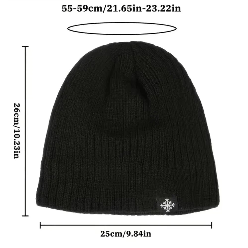 Sterling Winter Beanie™ Cotton Knit Fleece Lined Slouch Fit