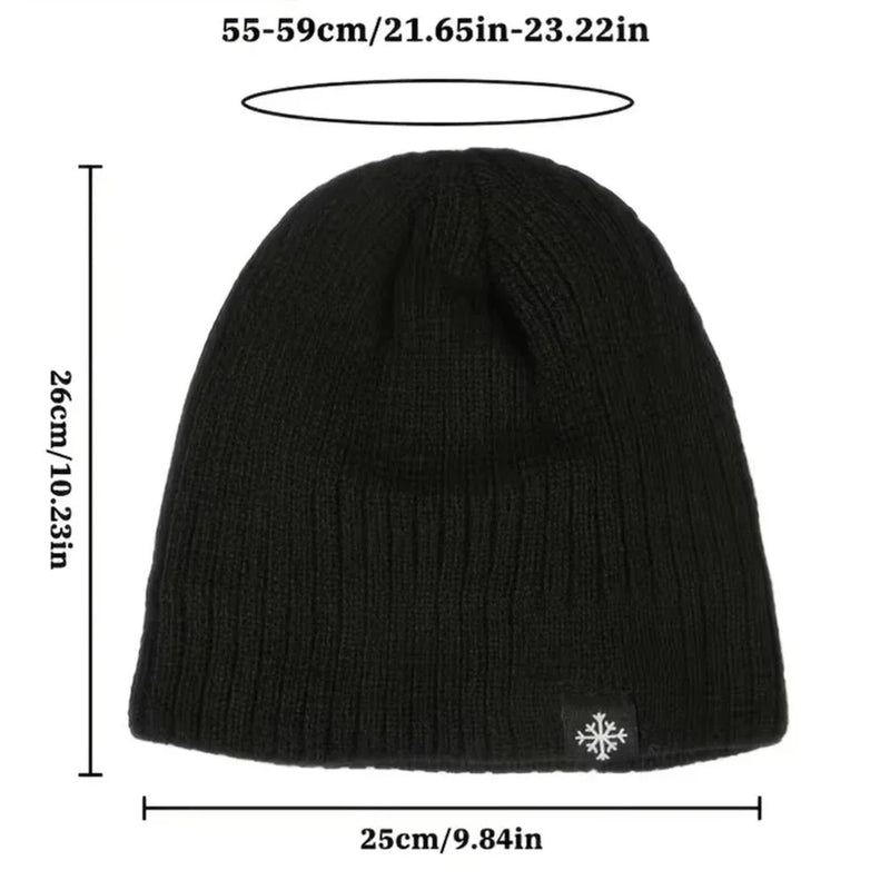Sterling Winter Beanie™ Cotton Knit Fleece Lined Slouch Fit