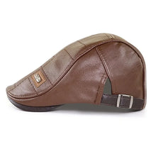 Sterling Retro PU Faux Leather Newsboy Cap™ — Sterling Hat Company