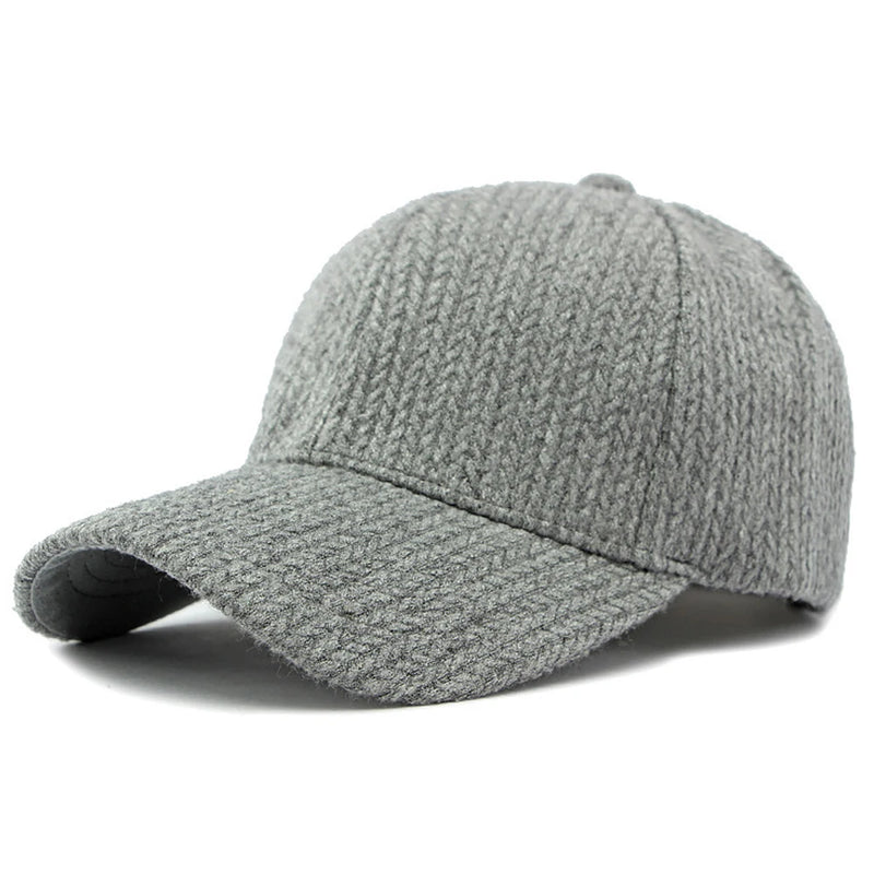 Sterling FS Woolen Baseball Cap™  Adjustable Curved Brim