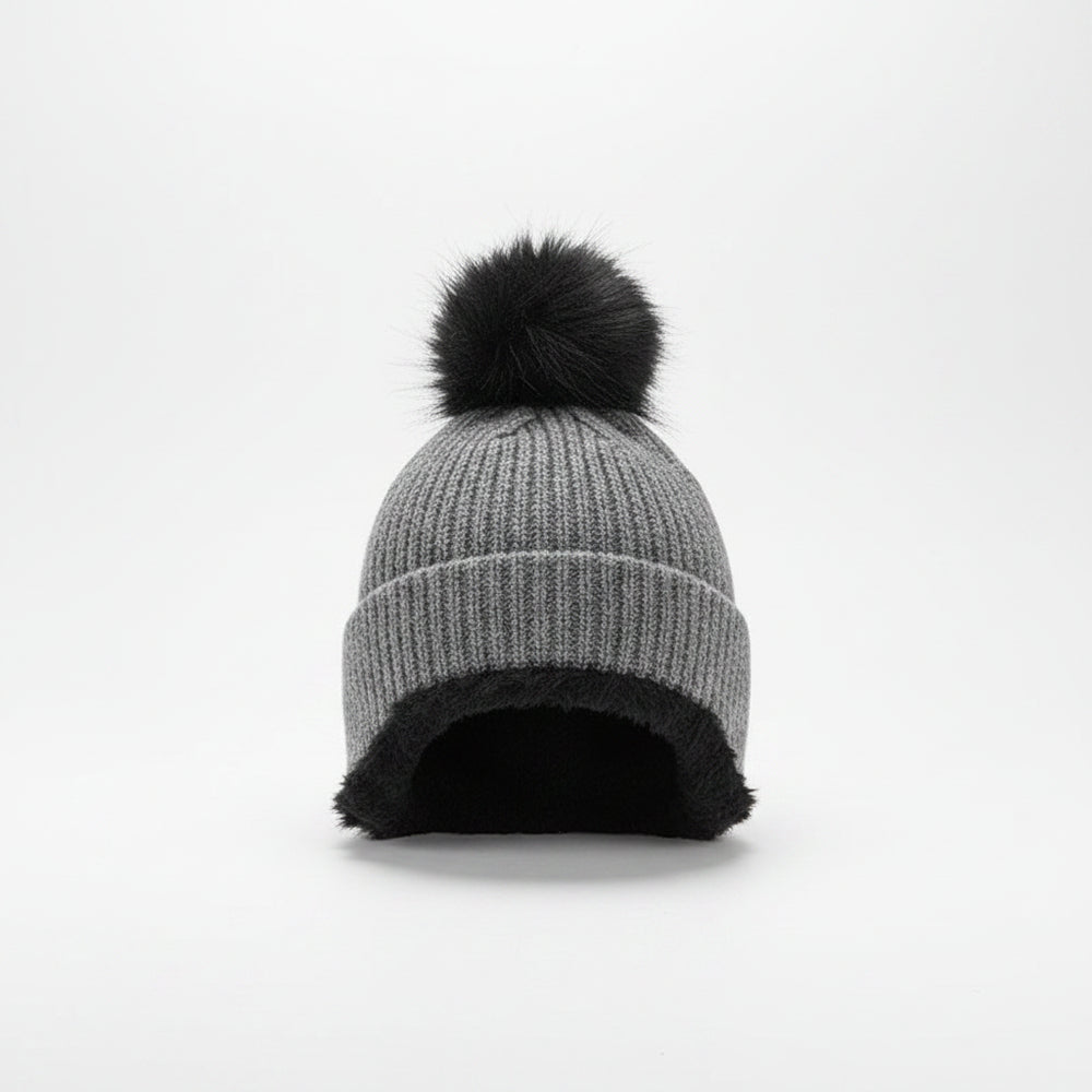 Sterling Kids Colorful Knit Beanie™ with Fleece Ear Flaps