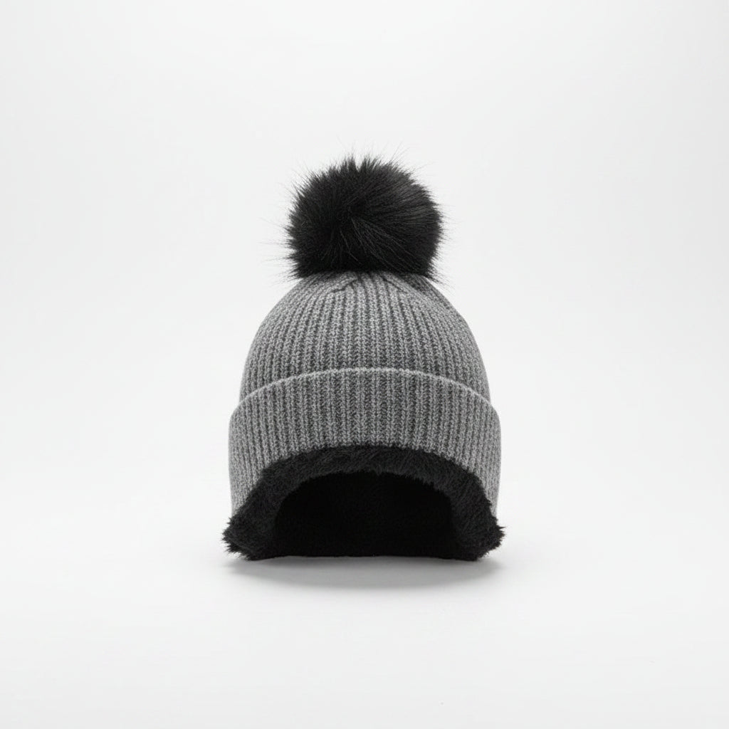 Sterling Kids Colorful Knit Beanie™ with Fleece Ear Flaps