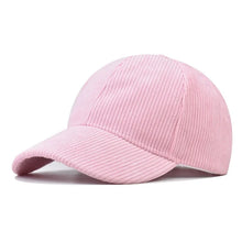 Sterling Corduroy Baseball Cap With Adjustable Buckle Closure