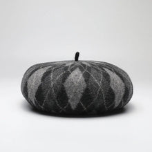 Sterling™ 4m768 Wool Beret Color Block Plaid Winter Hat