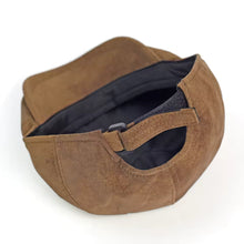 Sterling Autumn Winter Faux Leather™ Newsboy Cap PU Flat Brim