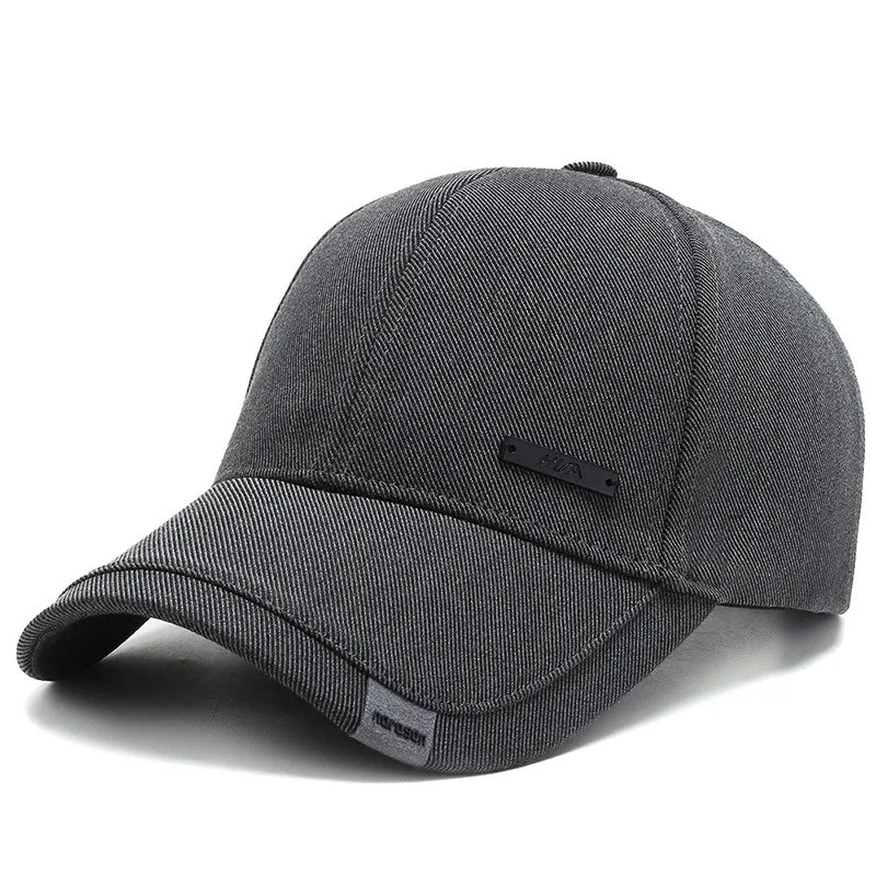 Sterling Hua Label Polyester Baseball Cap™ With Adjustable Back Closure