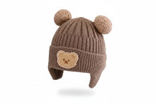 Sterling™ Bear Ear Baby Knit Hat with Cotton Lining
