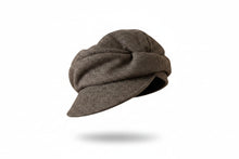 Sterling™ Pleated Wool Blend Beret Soft Foldable Crown