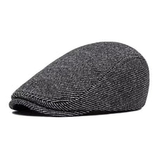 Sterling Tweed Flat Cap™ Herringbone Wool Blend Crown