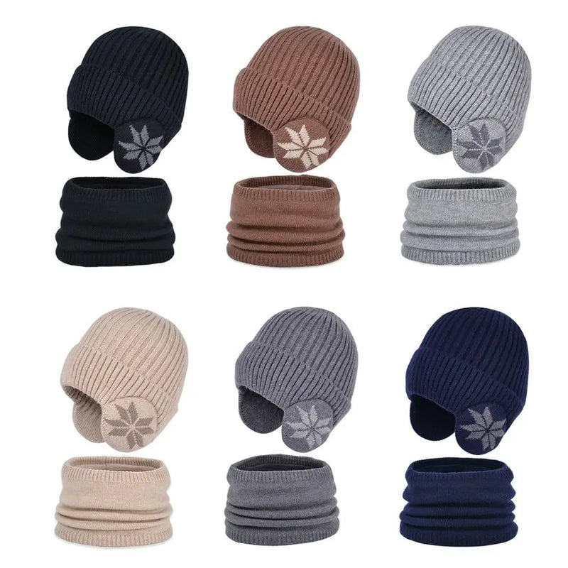 Sterling™ Kids Fleece Beanie and Scarf Set with Ear Coverage