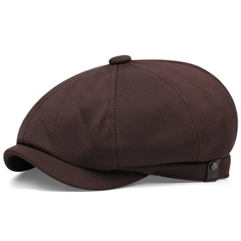 Sterling Lightweight Patchwork Newsboy Cap™ Breathable Colorblock Panels