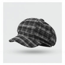 Sterling Alden Newsboy Cap™  Wool Blend Plaid Octagonal Crown