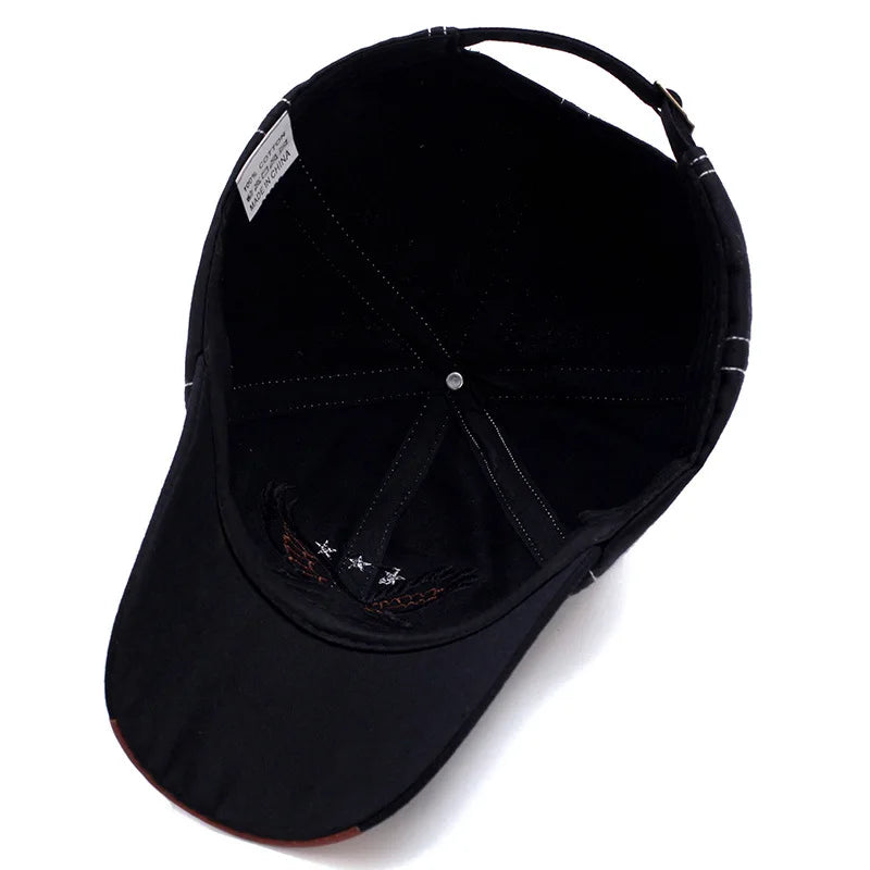 Sterling Eagle Embroidery Baseball Cap™ Fabric Four Season Shade